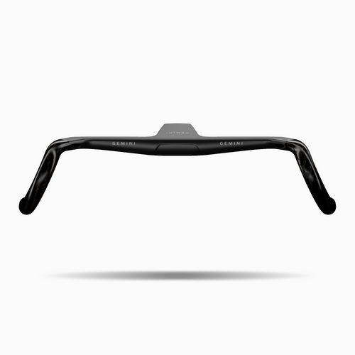 Manillar integrado de carbono para gravel Älhena vista de frente 
