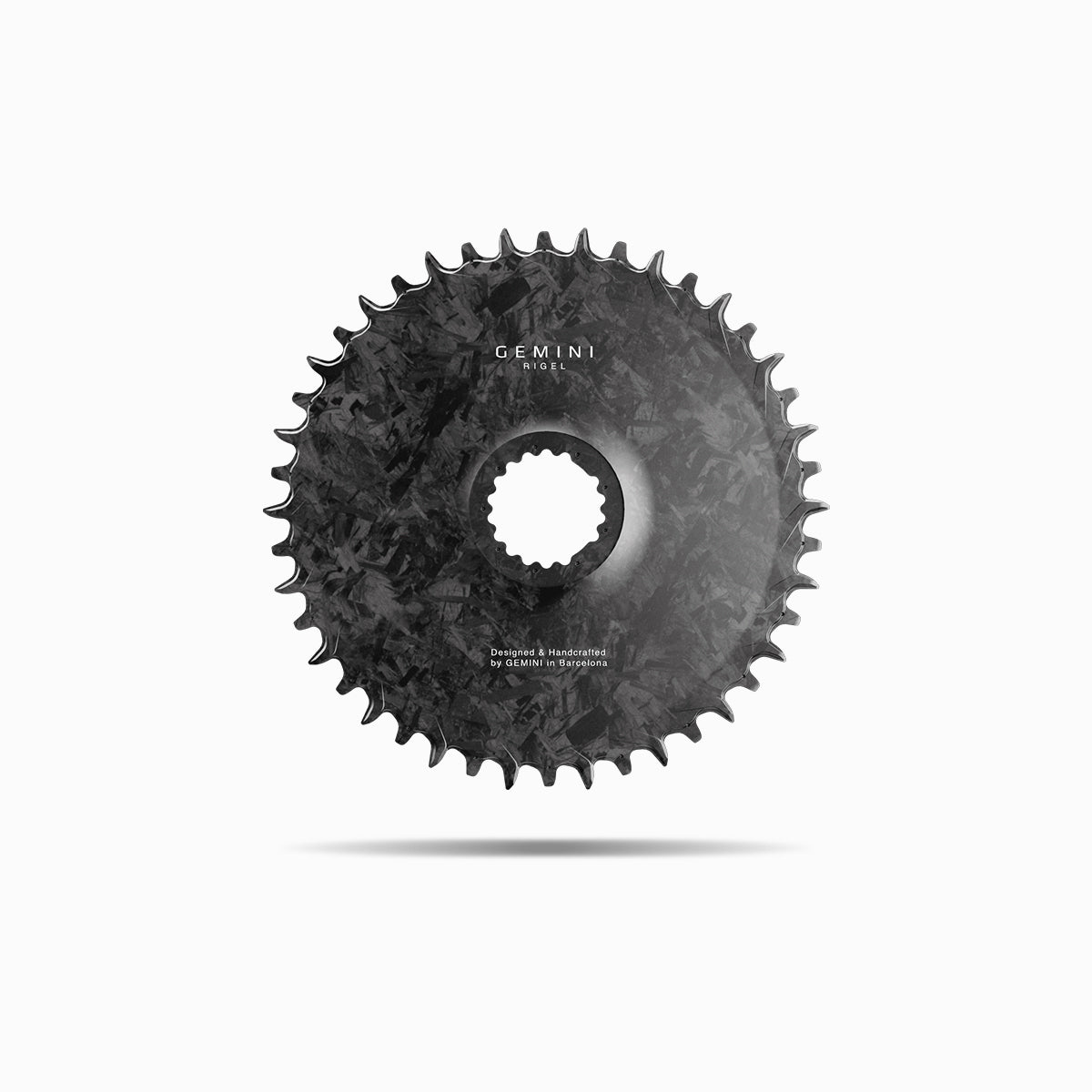 Compra ahora el exclusivo plato de carbono Gemini RIGEL para Carretera y Gravel Hollowgram . Ultraligero, rígido y silencioso. Para ciclistas exigentes.