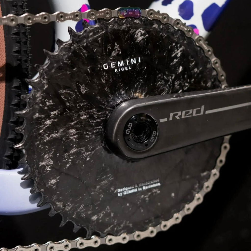 RIGEL - Plato de carbono Direct Mount carretera y gravel SRAM 8 tornillos