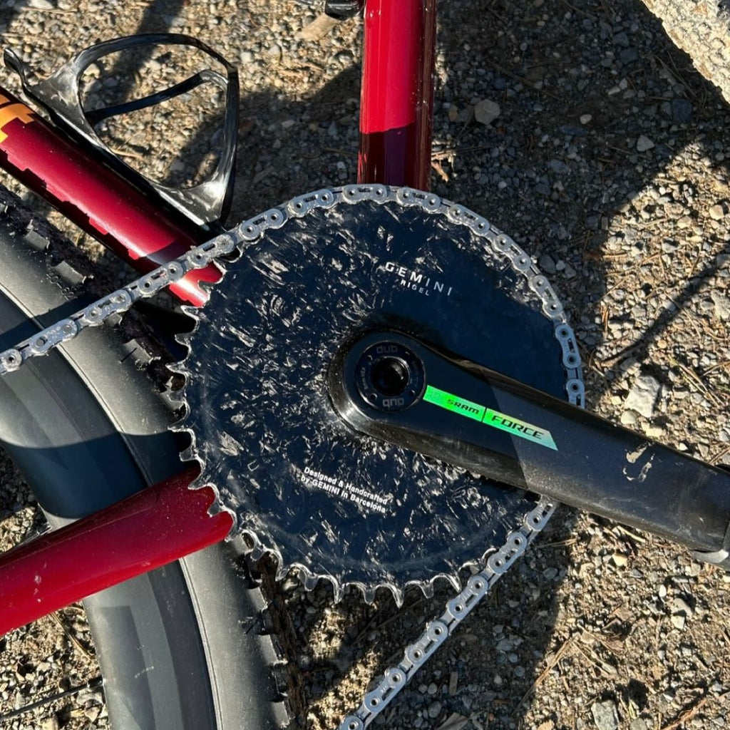 RIGEL - Plato de carbono Direct Mount carretera y gravel SRAM 8 tornillos