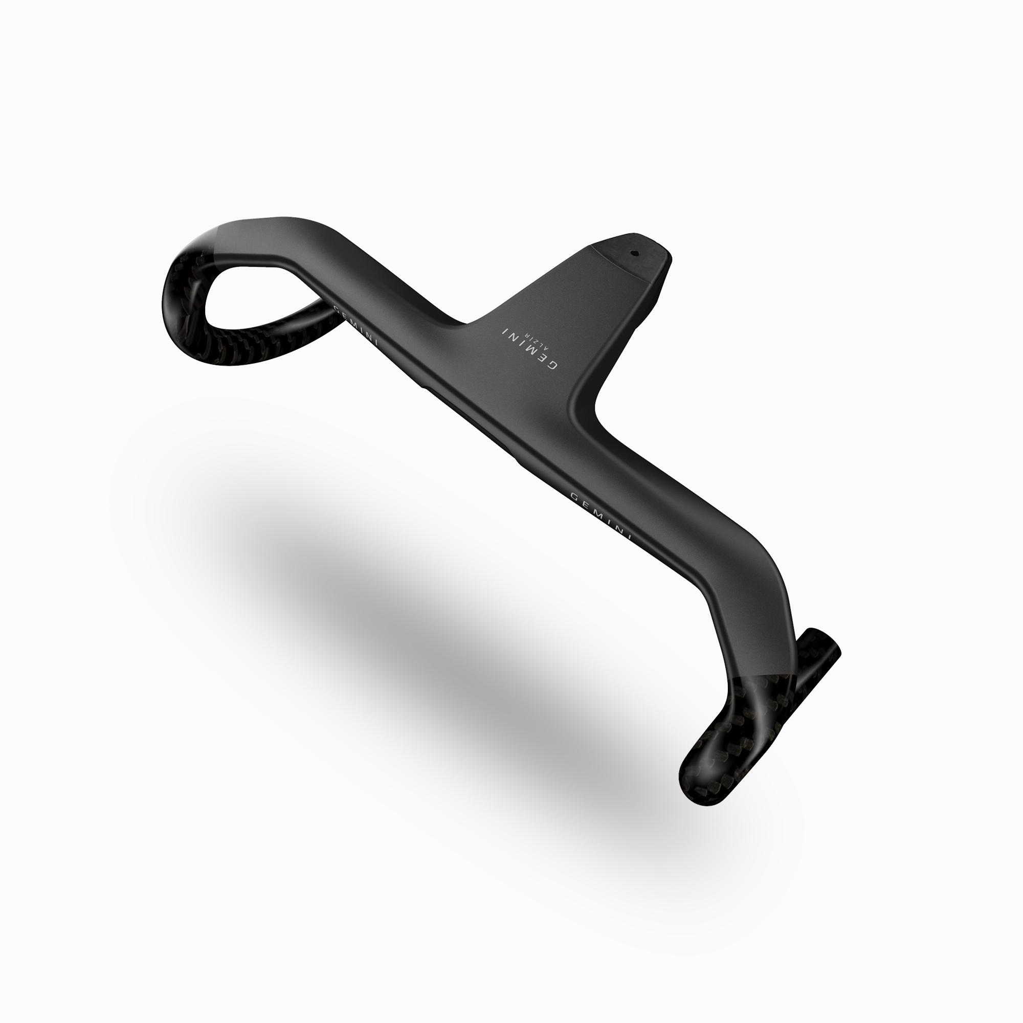 Parte frontal de Manillar integrado de carbono para carretera Älzir superior