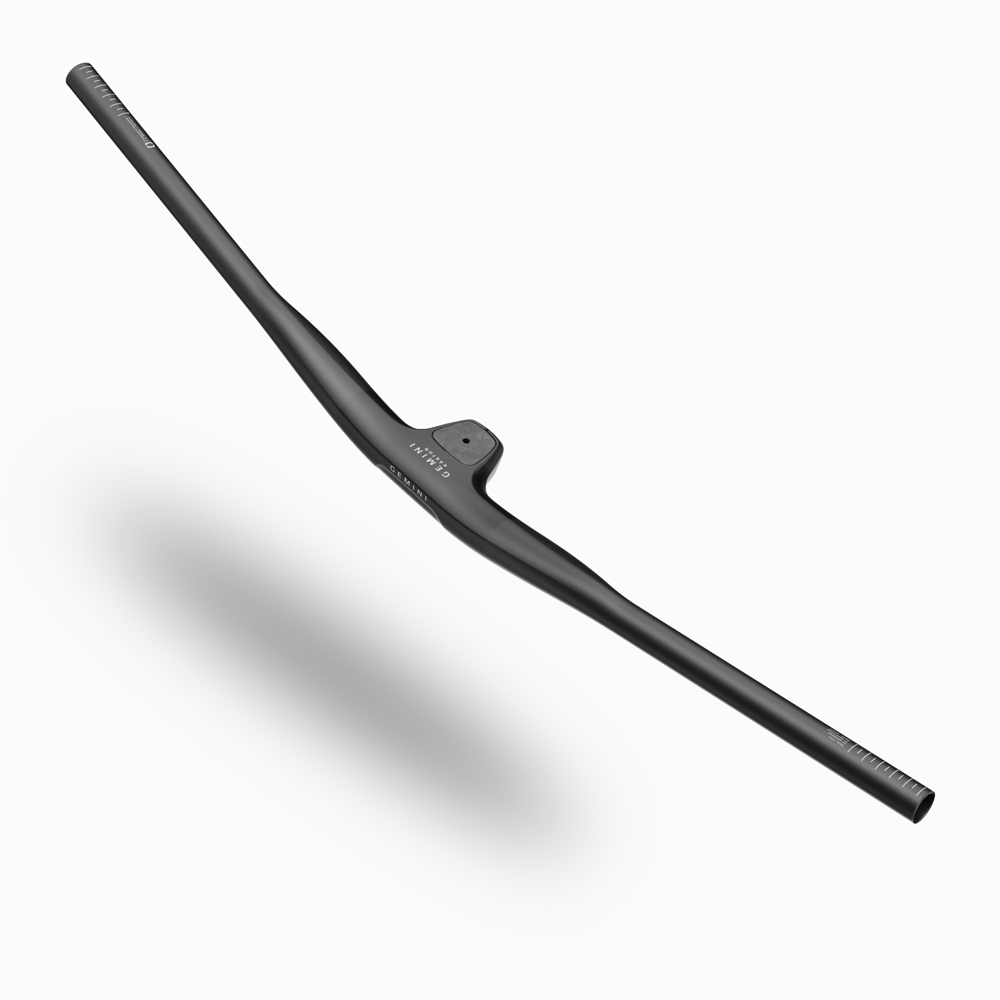 Manillar Gemini KÄSTOR de carbono con potencia integrada y diseño unibody, vista principal