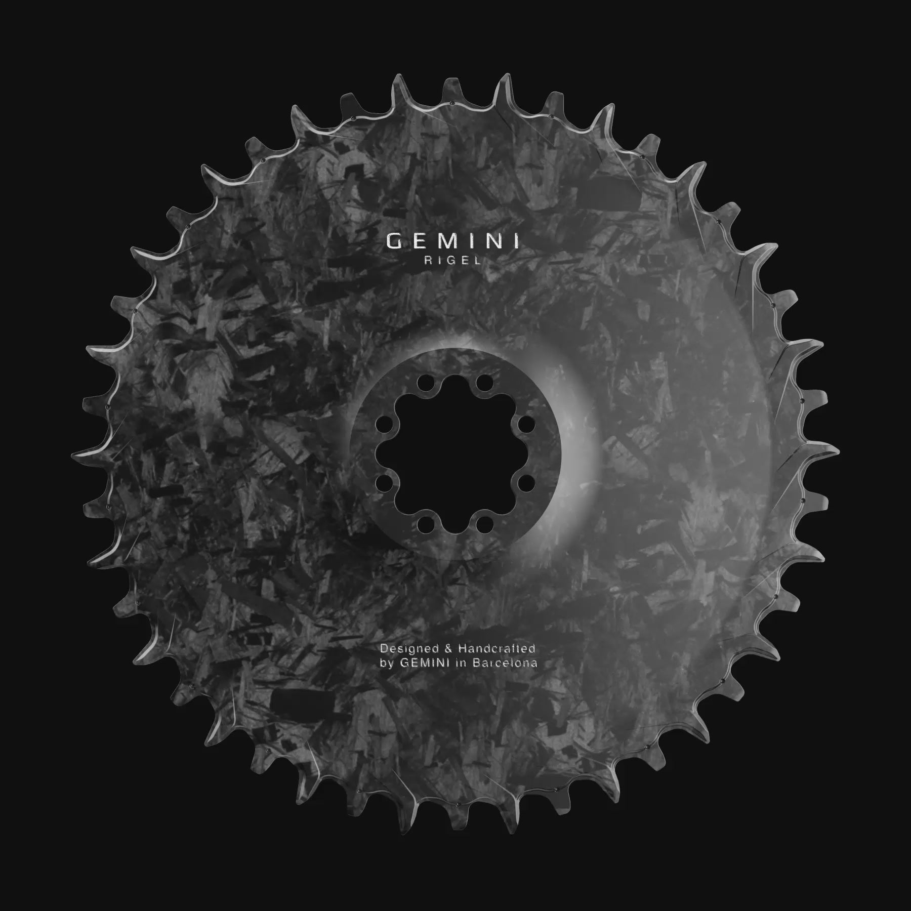 SRAM 8-bolt Road/Gravel Carbon Chainring | Gemini RIGEL – Gemini